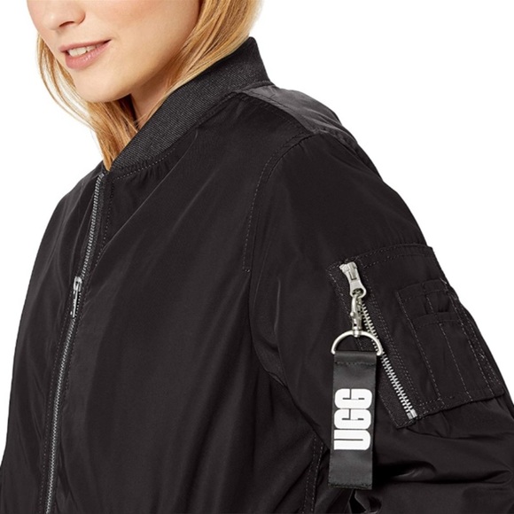 NEW UGG FRANCES OVERSIZED BOMBER JACKET - Picture 2 of 8